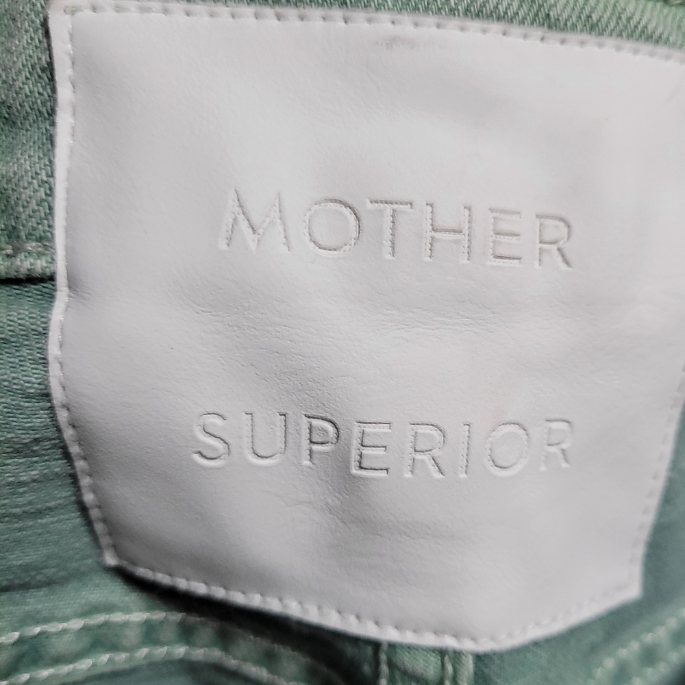 MOTHER SUPERIOR The Tomcat Chew High Rise Jeans Size 24 - Picture 8 of 8